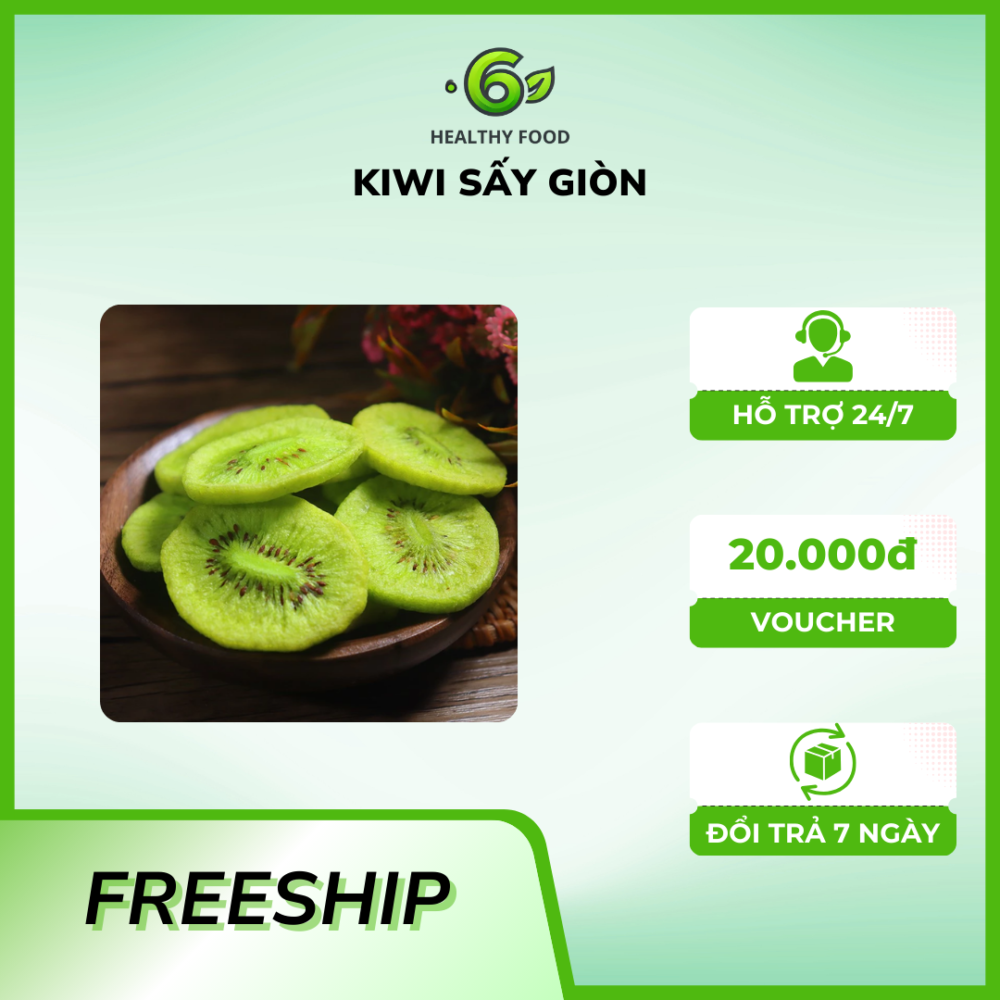 kiwi sấy giòn 1