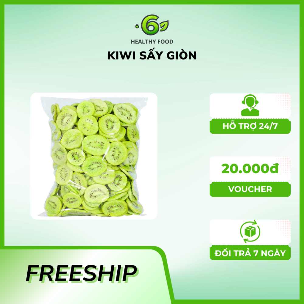 kiwi sấy giòn