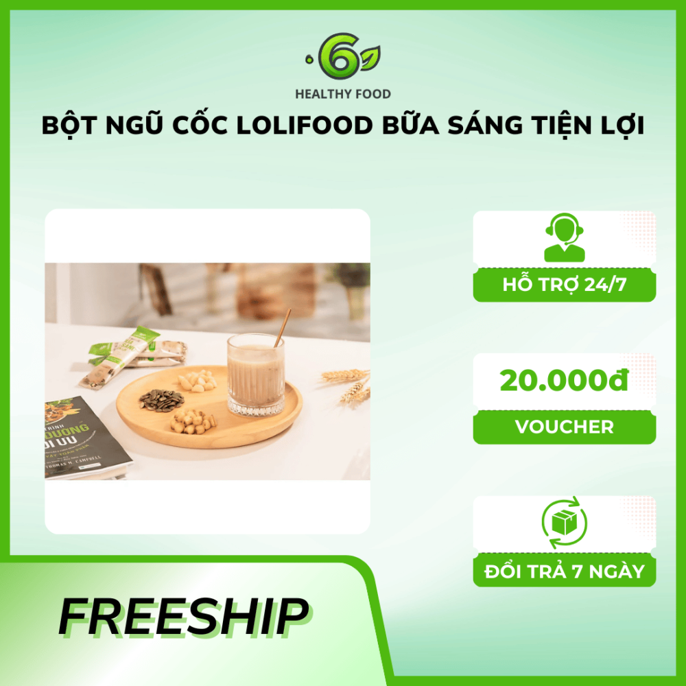 Bột Ngũ Cốc Lolifood Bữa Sáng Tiện Lợi