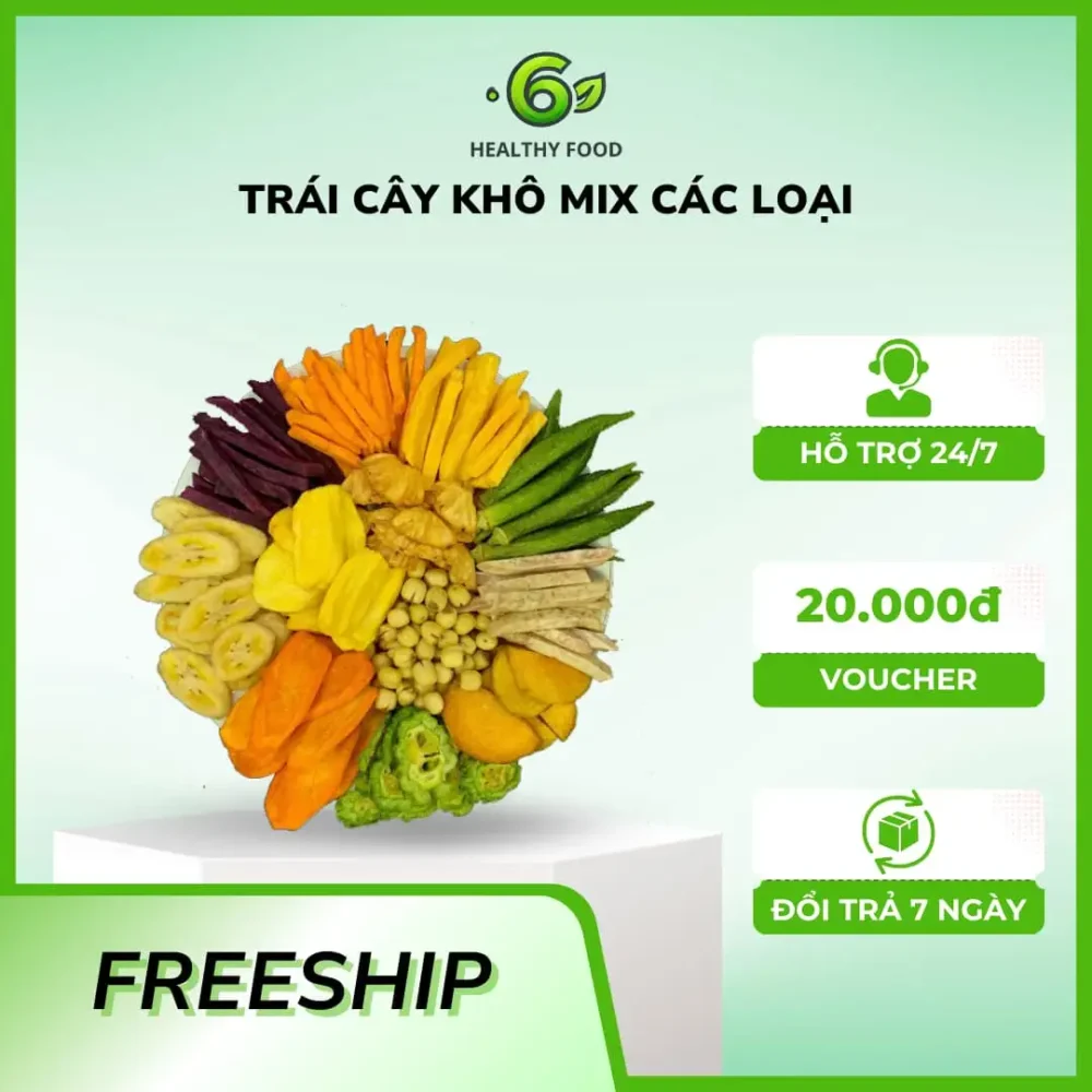 trái cây khô mix